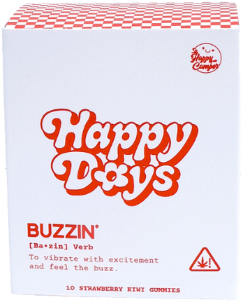 Happy Days gummies box