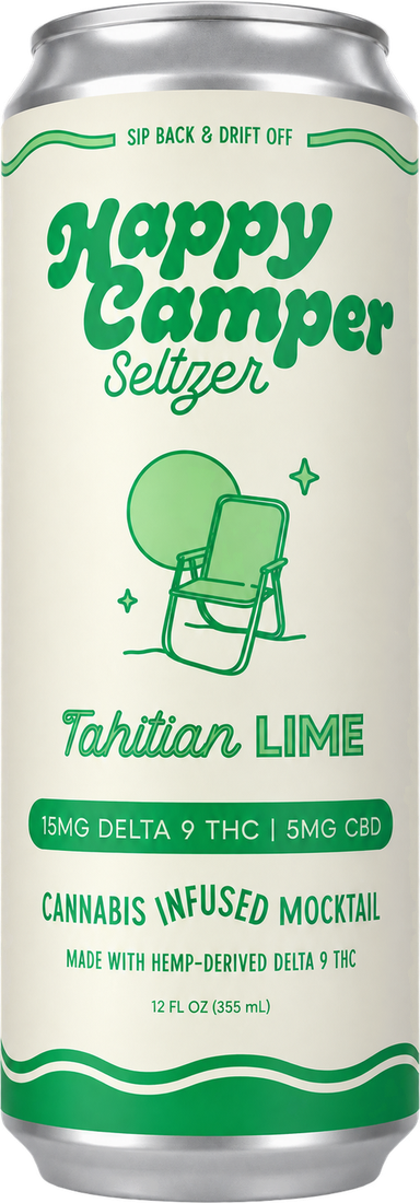 Tahitian Lime seltzer can
